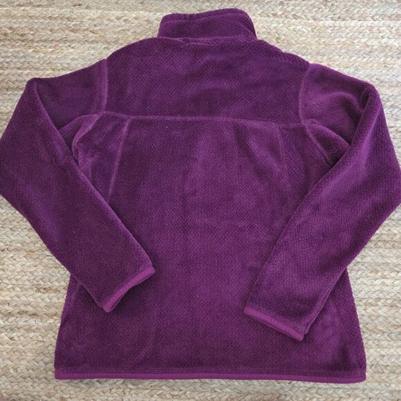 Patagonia Womens Re-Tool Snap-T Fleece Pullover Berry Size Medium - Picture 2 of 7